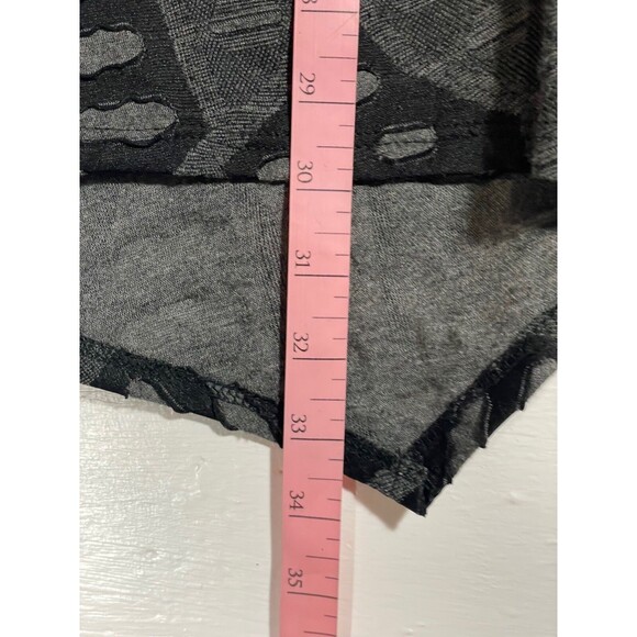 IC by Connie K Geometric Asymmetrical Tunic Jacket Artsy Lagenlook Size M - Picture 12 of 13